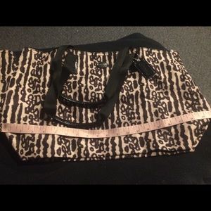 Coach weekend nylon foldable tote.